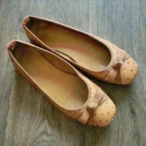 HollyWould Italian Leather Flats size 36 1/2